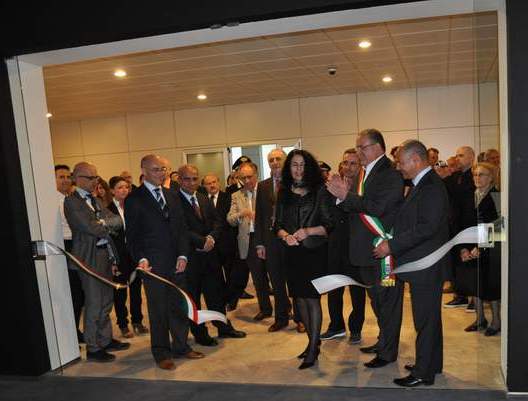 L'inaugurazione della galleria Artport all'aeroporto di Olbia Costa Smeralda.