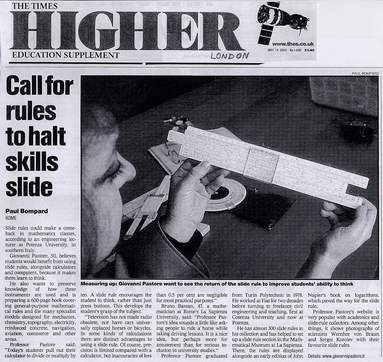 THE TIMES - HIGHER EDUCATION SUPPLEMENT - London, May 14 2004 - n 1640 - CALL FOR RULES TO HALT SKILLS SLIDE, by Paul Bompard.
