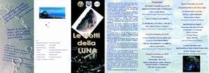 Brochure-Invito "Le Notti della Luna" - 3-4-5-6 settembre 2014