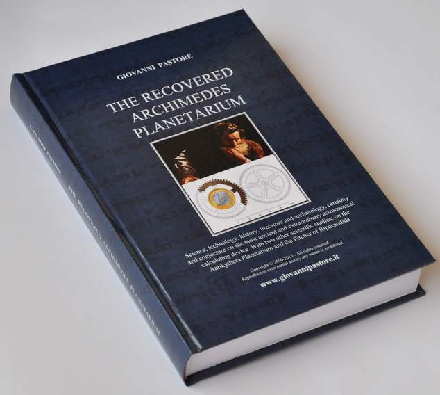 Book by Giovanni Pastore - THE RECOVERED ARCHIMEDES PLANETARIUM